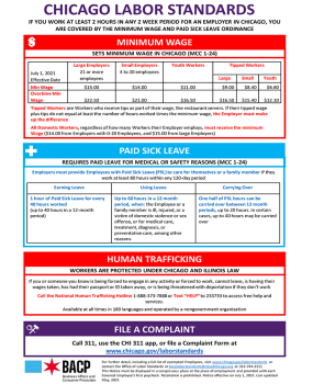Chicago Labor Standards