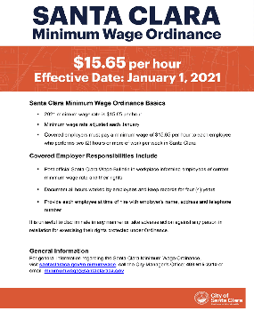 City of Santa Clara Ordinance Basics and Responsibilities